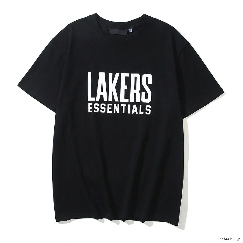 ESSENTIALS minimalist style black T-shirt