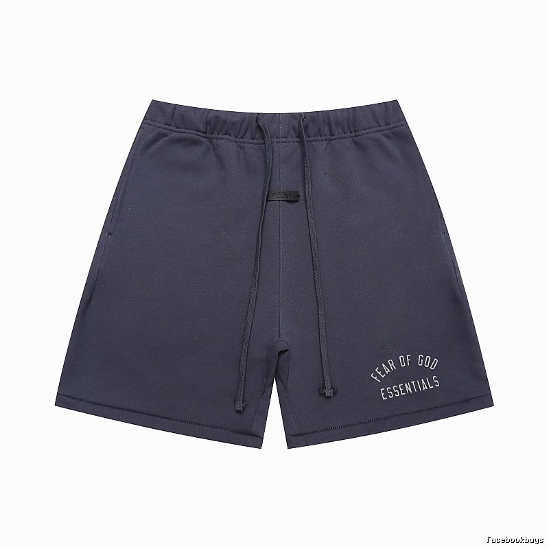 ESSENTIALS minimalist style dark gray shorts