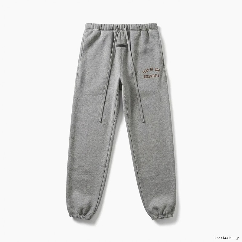 ESSENTIALS minimalist style grey sweatpants