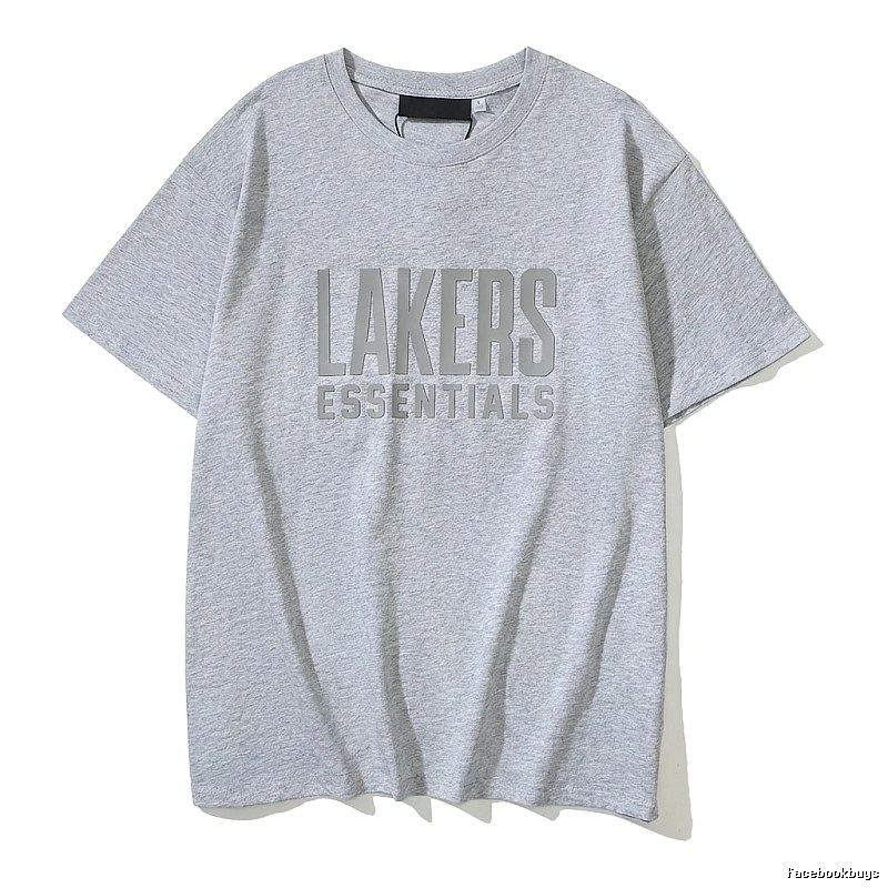 ESSENTIALS minimalist style grey T-shirt