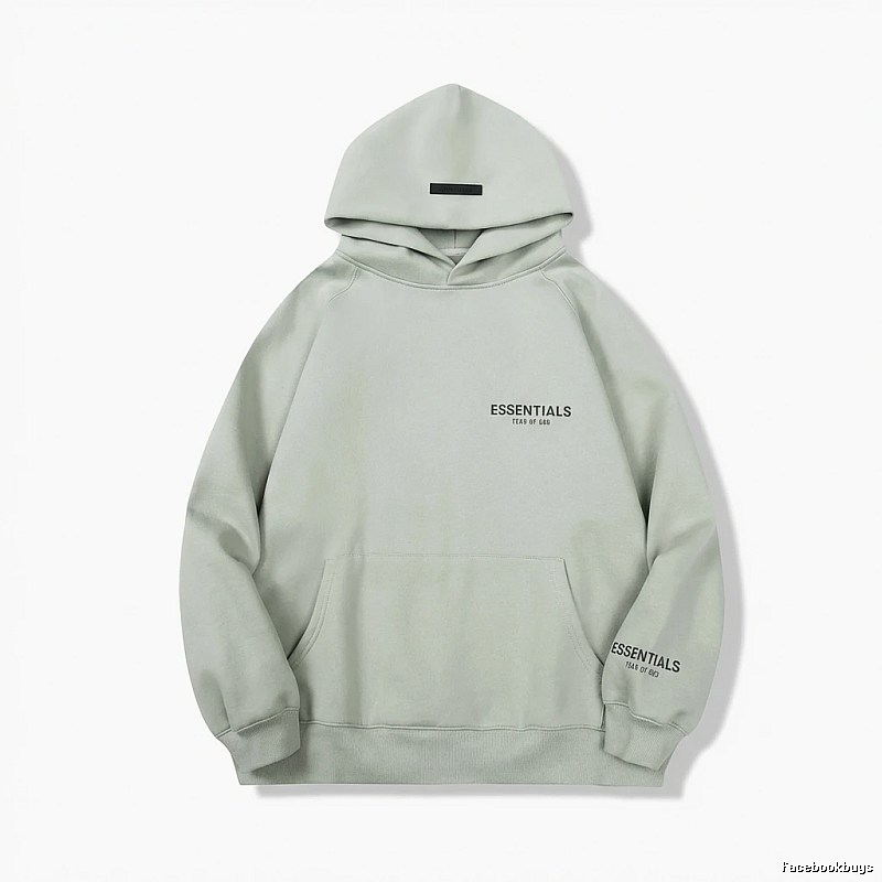 ESSENTIALS minimalist style light gray sweatshirt