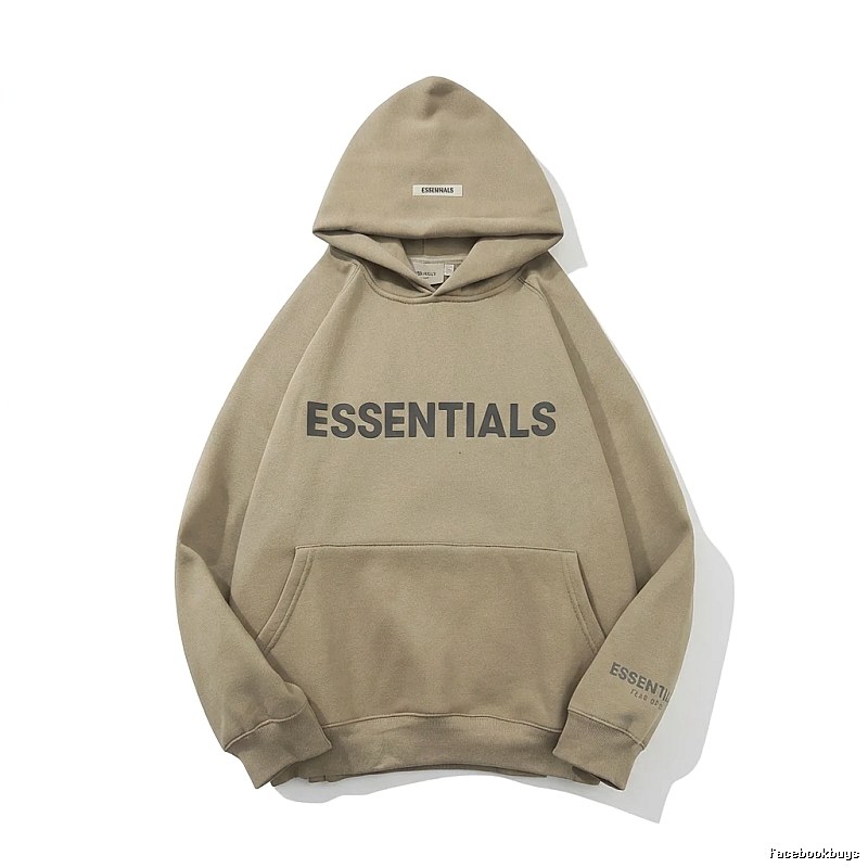 ESSENTIALS Simple Style Khaki Sweatshirt