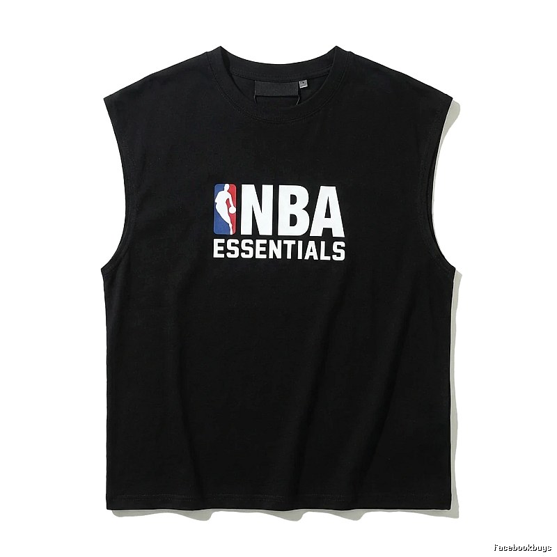 ESSENTIALS Sports Style Black Vest