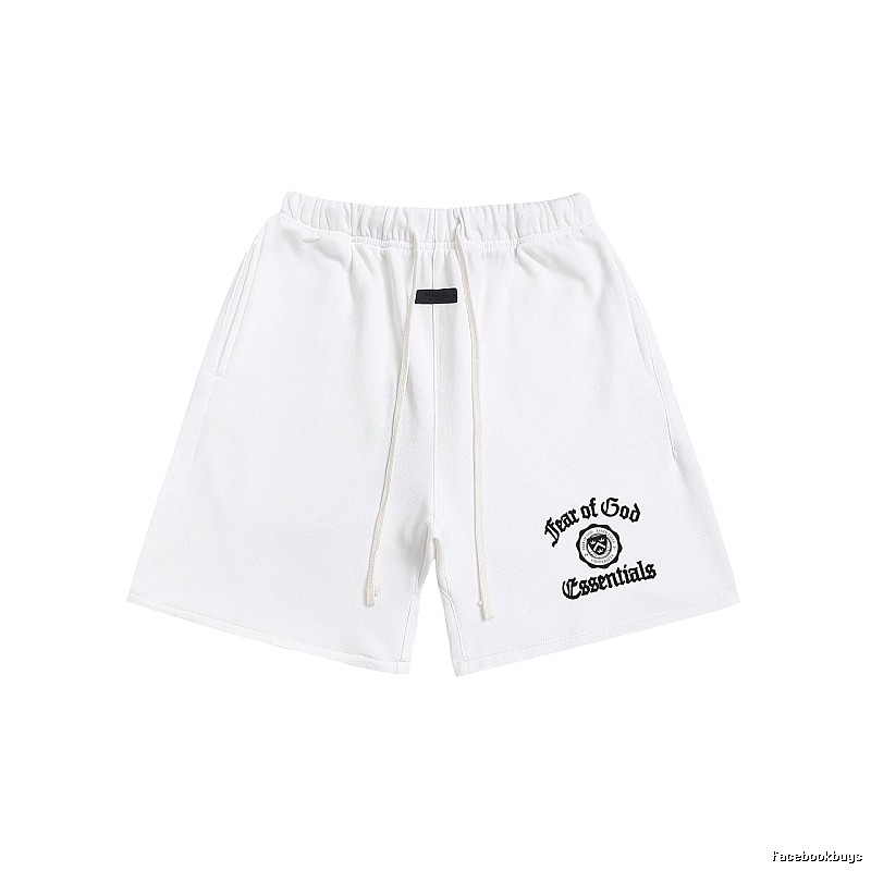 ESSENTIALS Trendy Brand Simple White Shorts