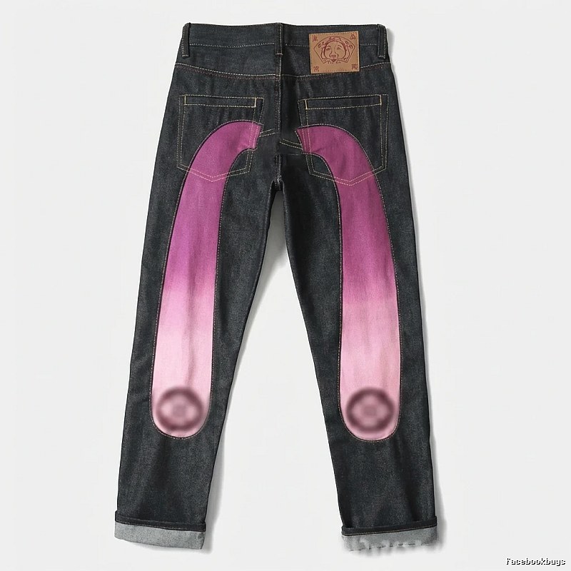 EVISU Gradient Trend Brand Jeans