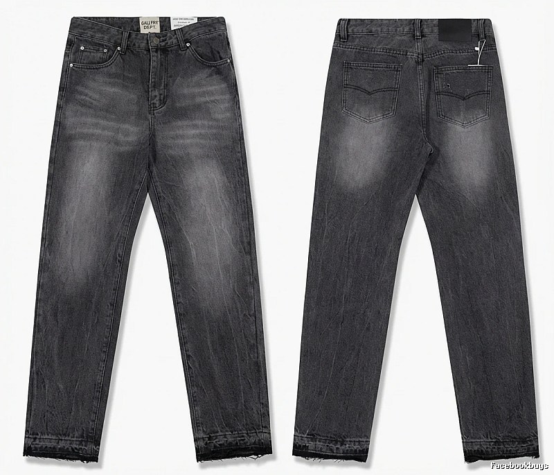 Gallery Dept. Distressed Black Jeans