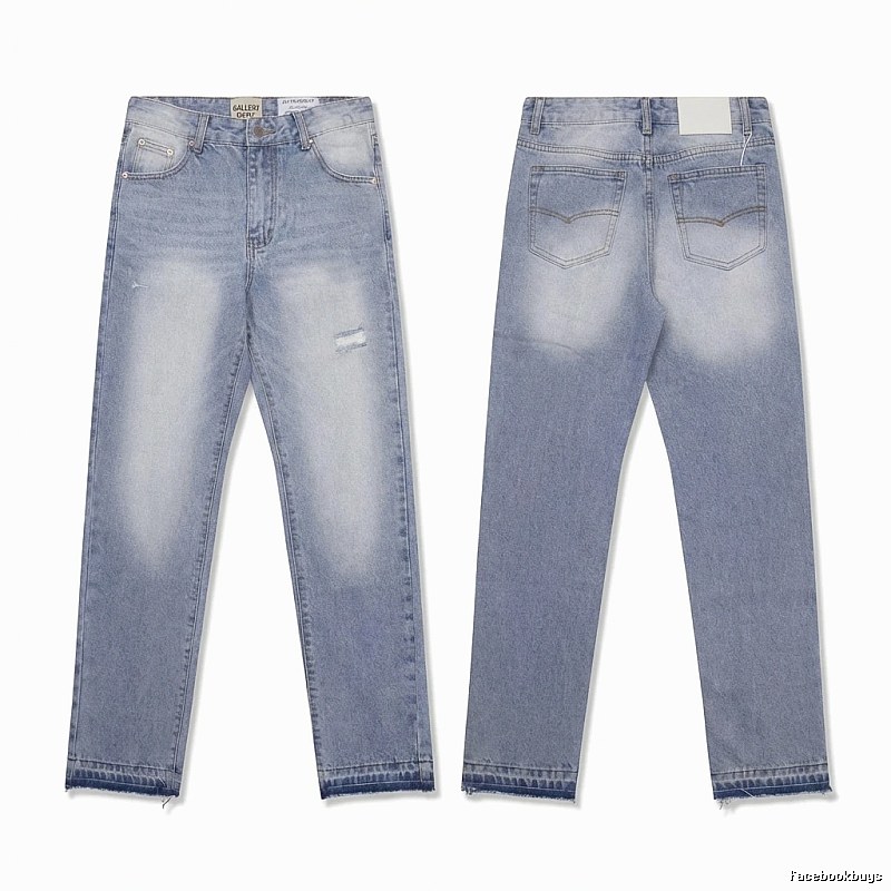 Gallery Dept. distressed light blue jeans