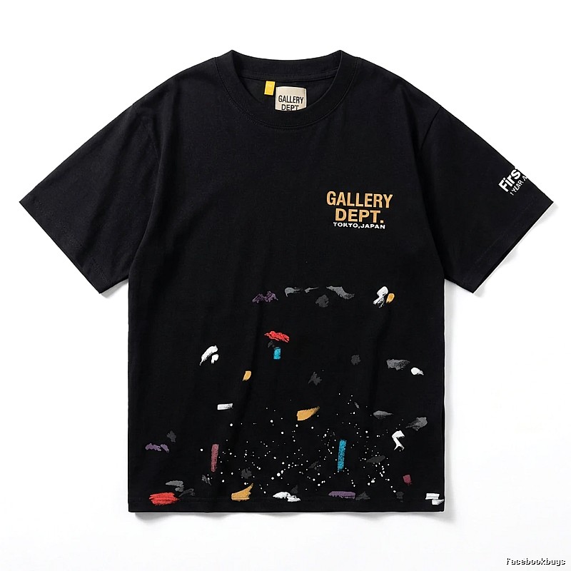 Gallery Dept Graffiti Style Black T-shirt