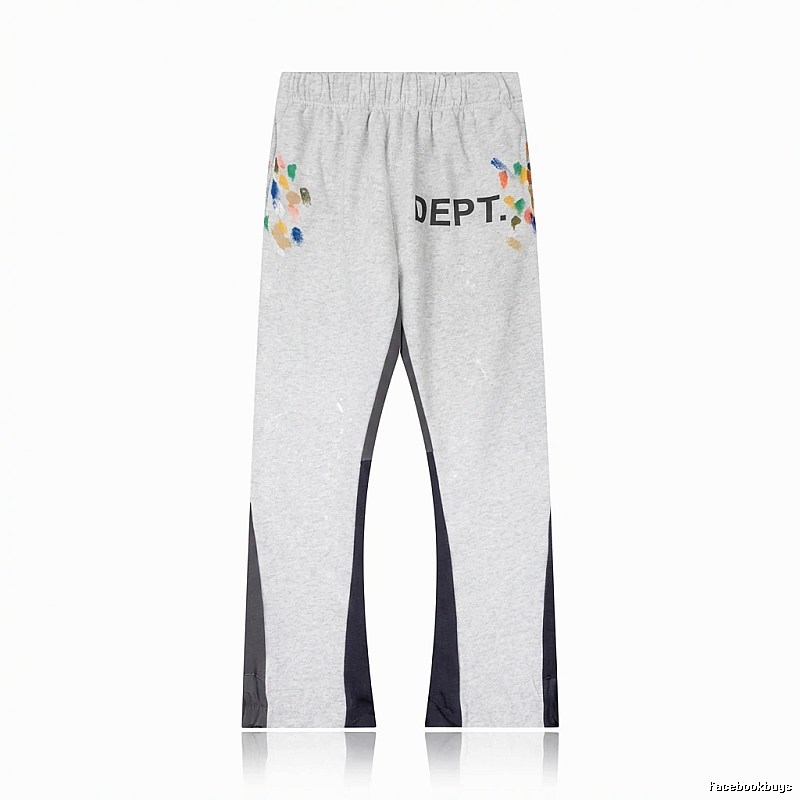 Gallery Dept Graffiti Style Grey Sweatpants