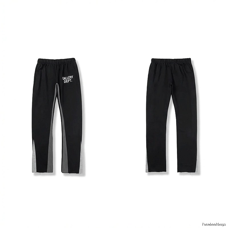 Gallery Dept. Patchwork Style Black Trousers