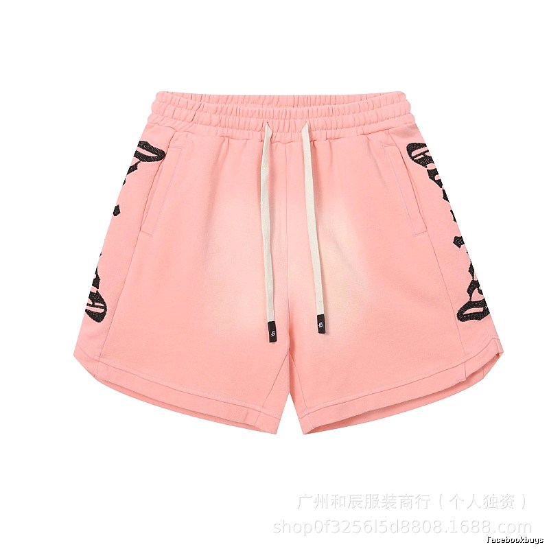 Godspeed Printed Street Style Pink Shorts