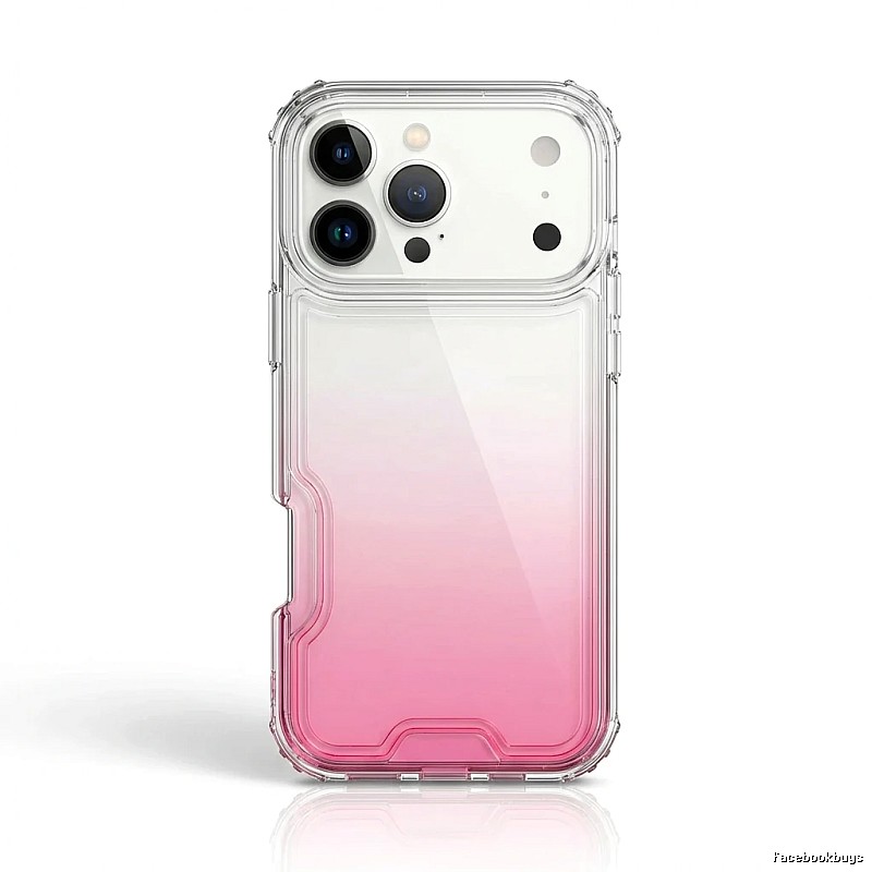 Gradual - change - style iPhone pink case of trendy brand