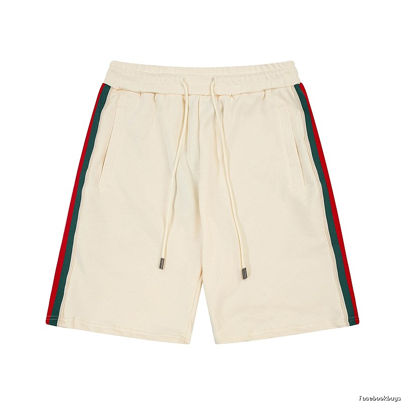 Gucci retro style off-white shorts