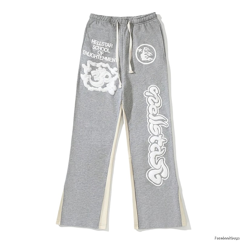 Hellstar Grey Trendy and Cool Style Long Pants