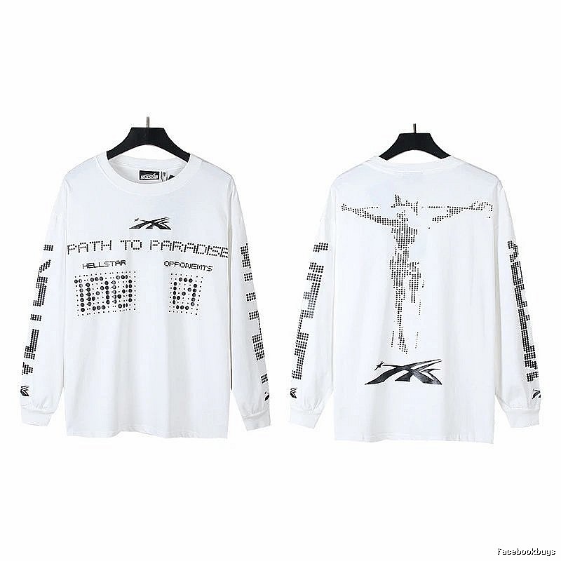 Hellstar religious style white T-shirt