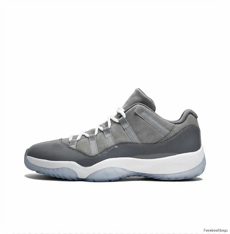 Jordan 11 casual gray sports shoes