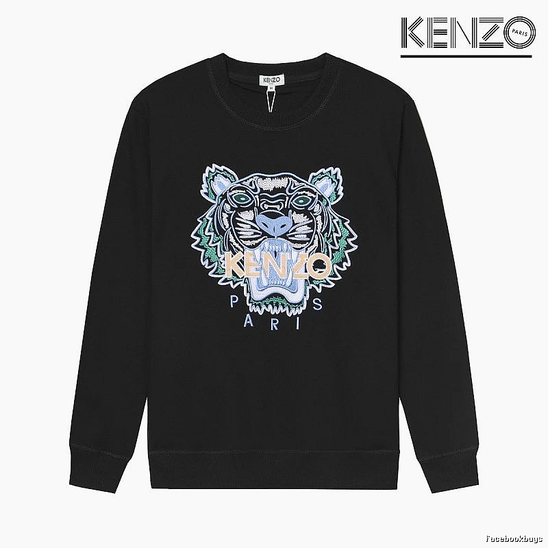 Kenzo Style Kc20 Tiger SweatShirt Visual Accent Graphic