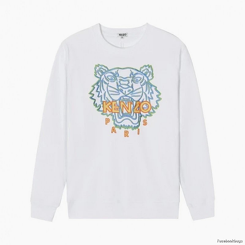 Kenzo Style Kc22 Tiger SweatShirt Color Pop Graphic