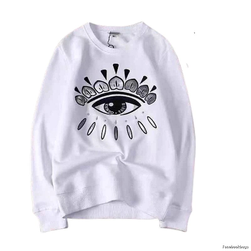 Kenzo Style Kc50 Tiger SweatShirt Logo Detail Graphic