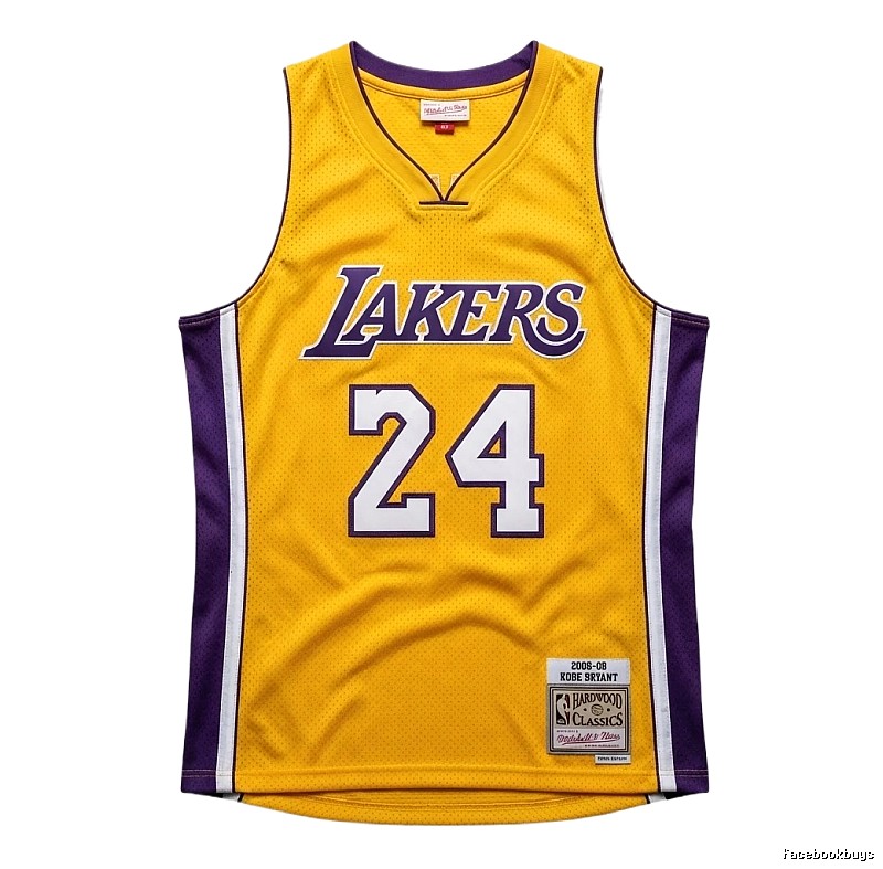 Kobe Kobe No. 24 yellow jersey