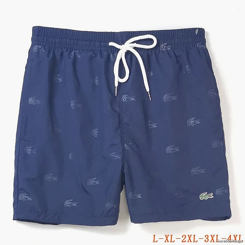 Lacoste Casual Swim shorts Navy Drawstring Subtle for Streetwear Looks