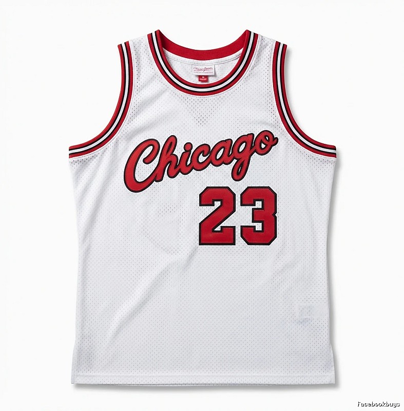 Michael Jordan retro white jersey