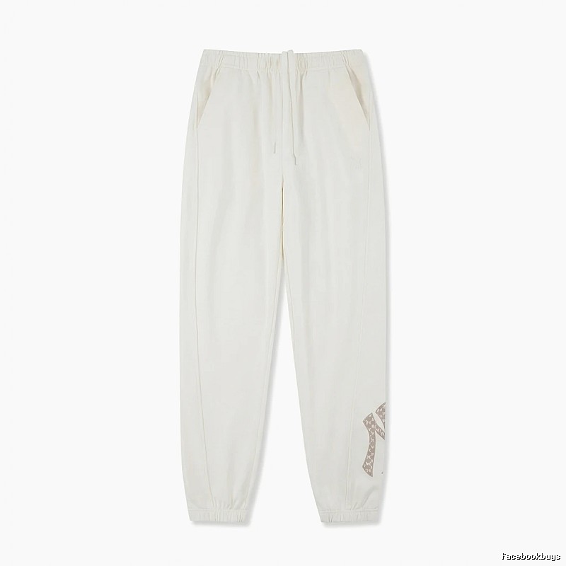 MLB casual style white sweatpants