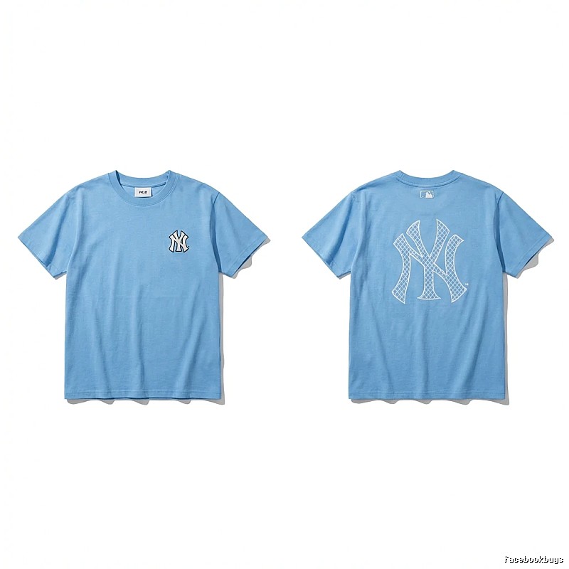 MLB Classic Simple Style Blue T-shirt