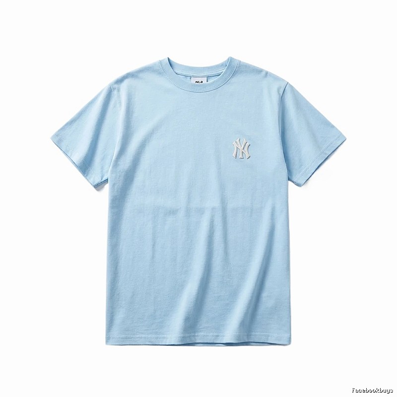 MLB Classic Simple Style Light Blue T-shirt