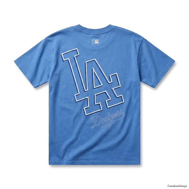 MLB Dodgers Blue Trendy Brand T-shirt