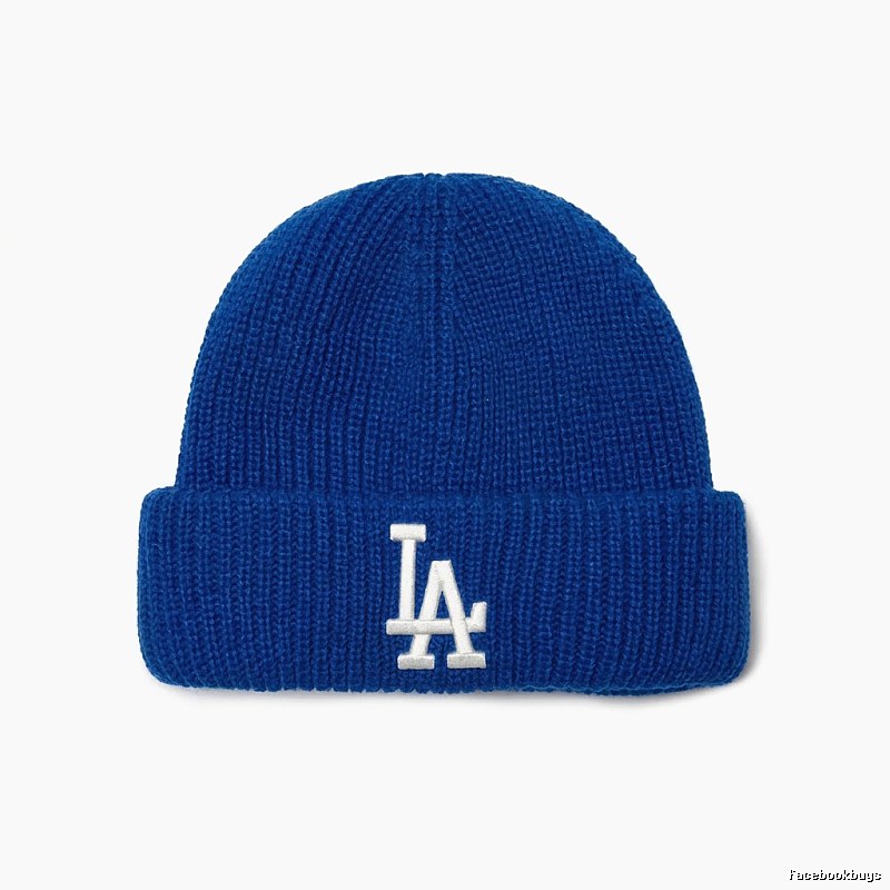 MLB LA Series Simple Style Blue Hat