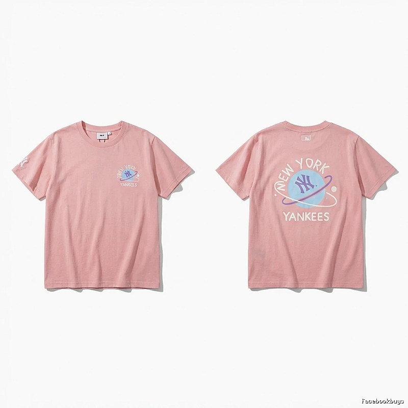 MLB Yankees pink T-shirts
