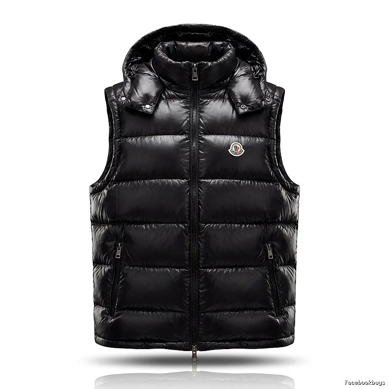 Moncler Black Trendy and Cool Down Vest