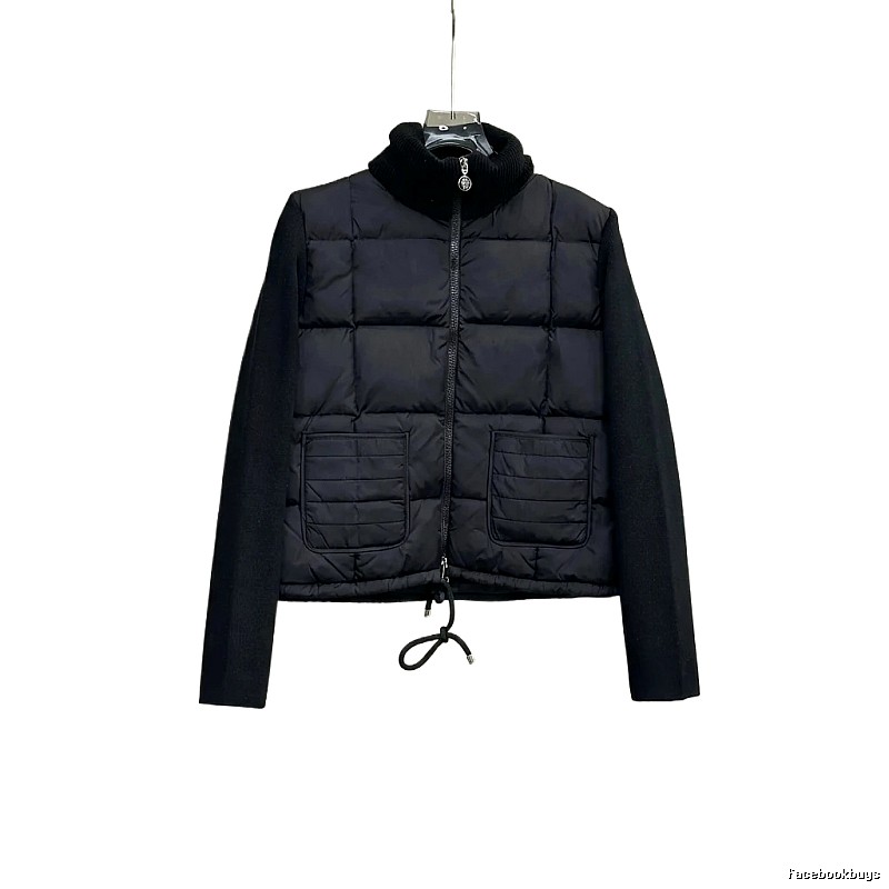 Moncler classic black down jacket
