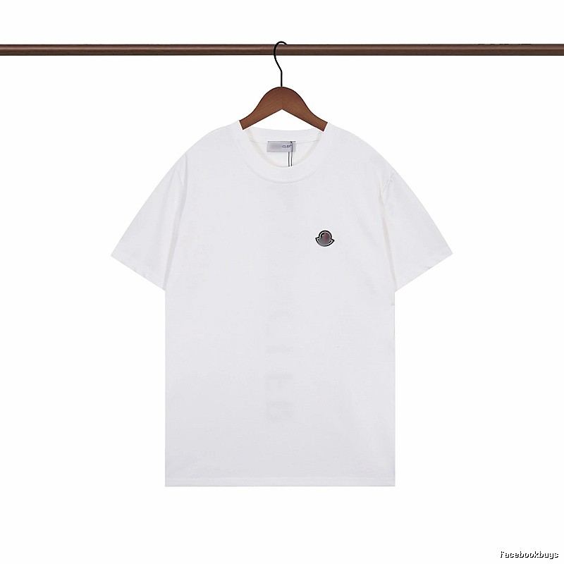 Moncler Classic Minimalist Style White Short-sleeve T-shirt