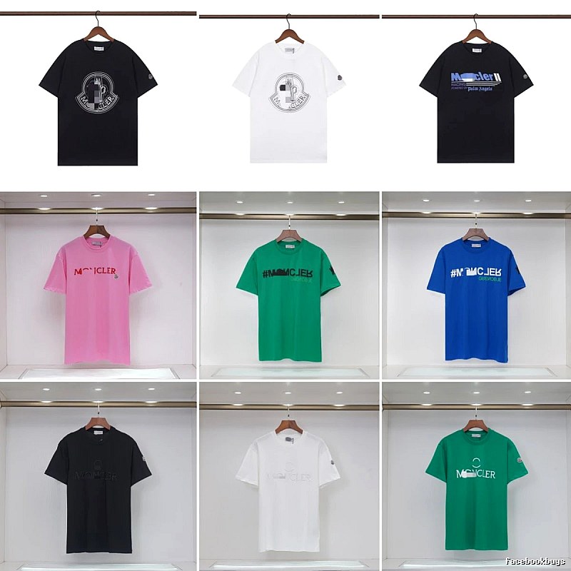 Moncler Co-branded Trendy Style Multi-color Short-sleeve T-shirt