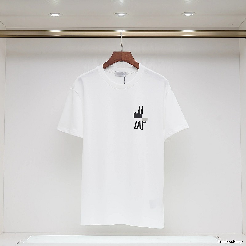 Moncler Printed Casual-style White Short-sleeve T-shirt