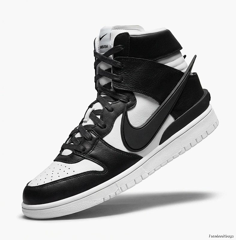 Nike Air Jordan High-top Black and White Trendy Sneakers