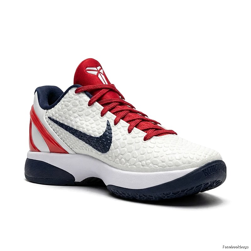 Nike Kobe series stylish white and red shoes