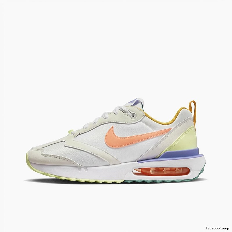 Nike retro-style colorful sports shoes