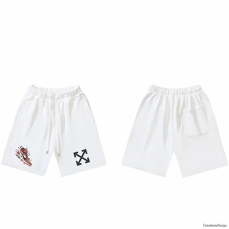 Off-White trendy and cool style white shorts