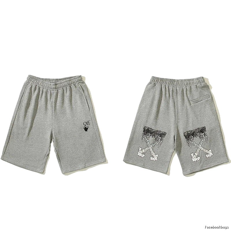 Off-White Utility Grey Shorts