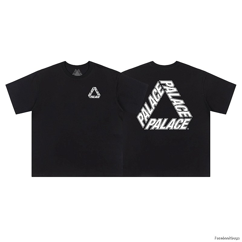 Palace Classic Triangular Street Style Black T-Shirt