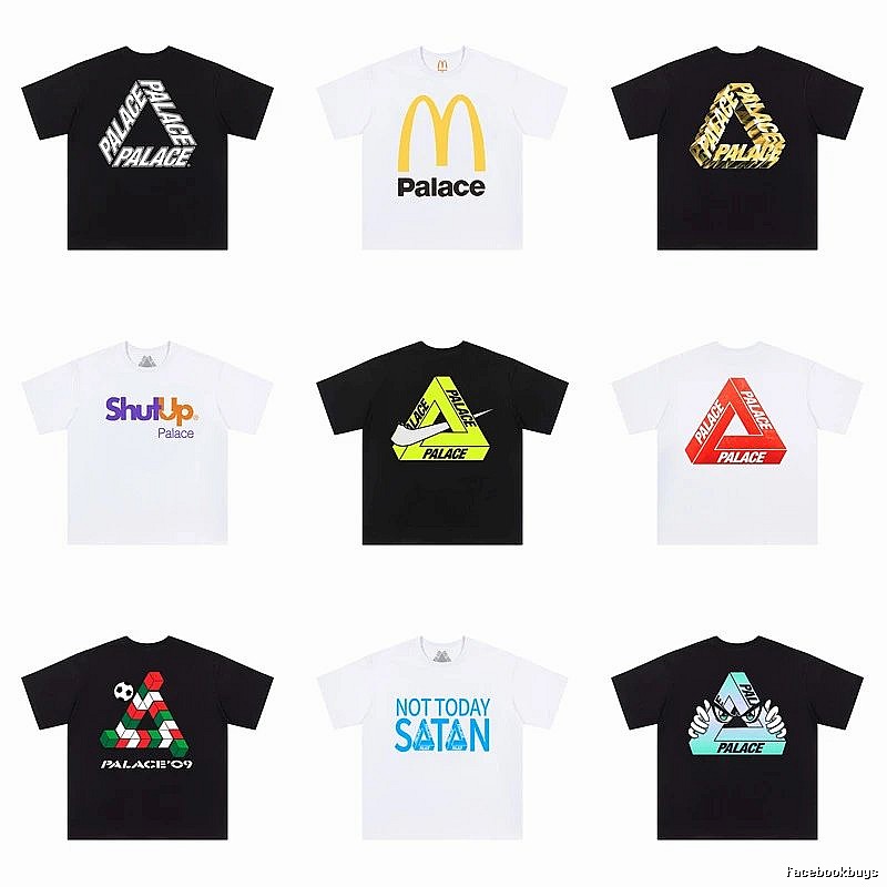 Palace Triangle Series Street Style Multicolor T-shirt