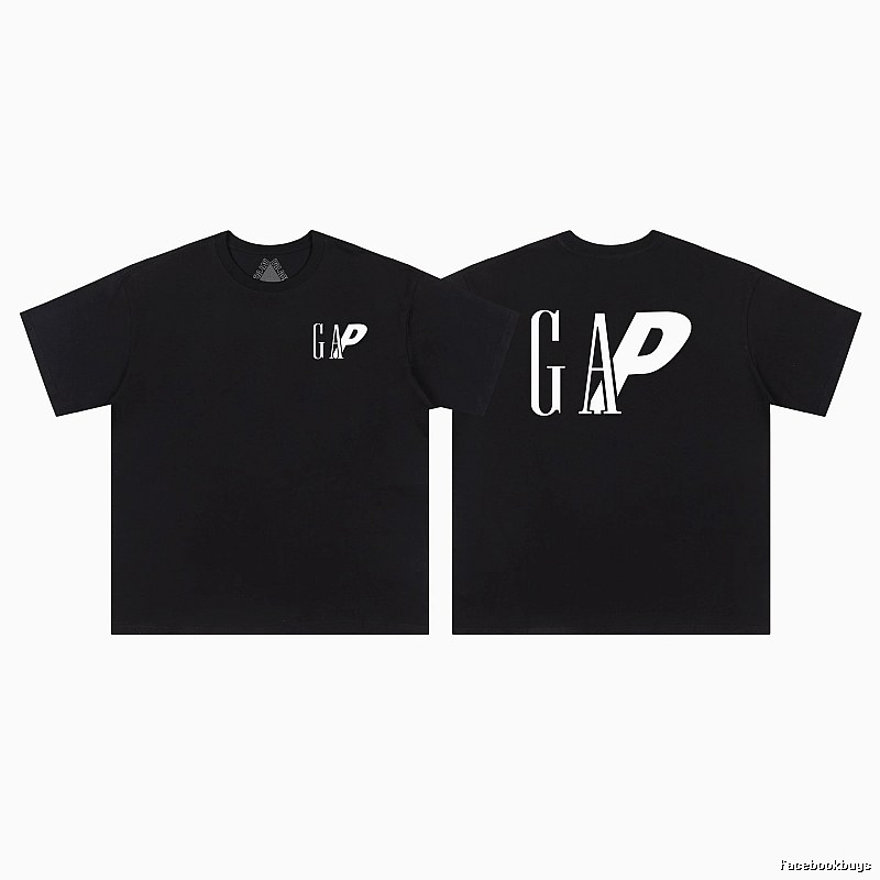 Palace x GAP Street Style Black T-Shirt
