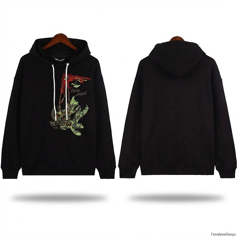 Palm Angels Animal Print Trendy Style Sweatshirt