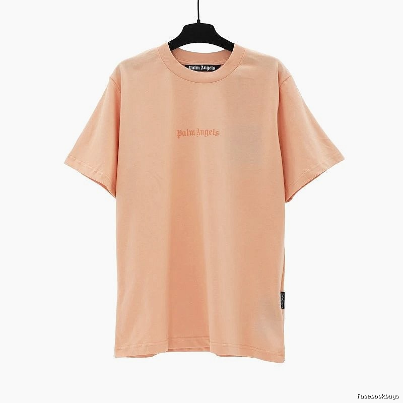 Palm Angels Statement Logo T-shirt White Palm Tree for Easy Pairing