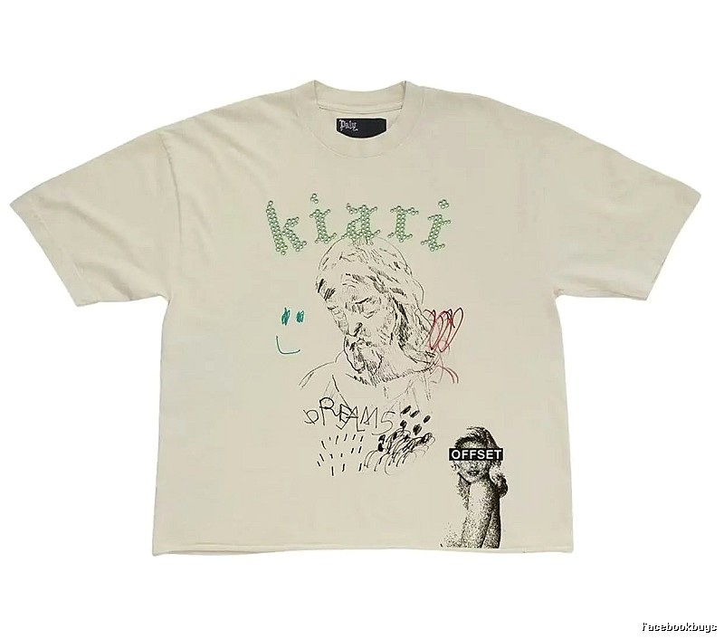 Paly Hollywood Graffiti Street Style Off-white T-shirt