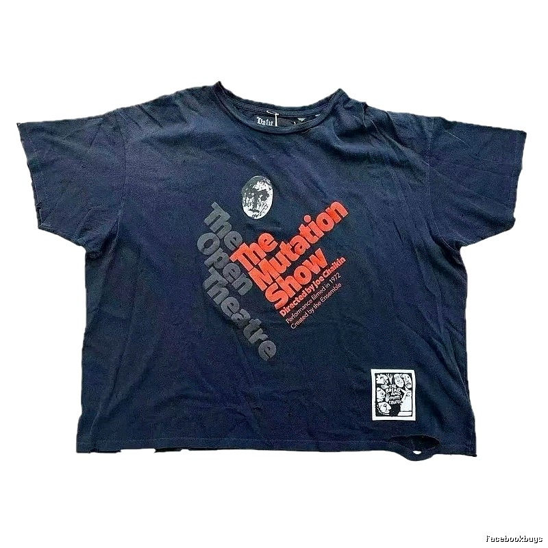 Paly Hollywood Printed Vintage Black T-shirt