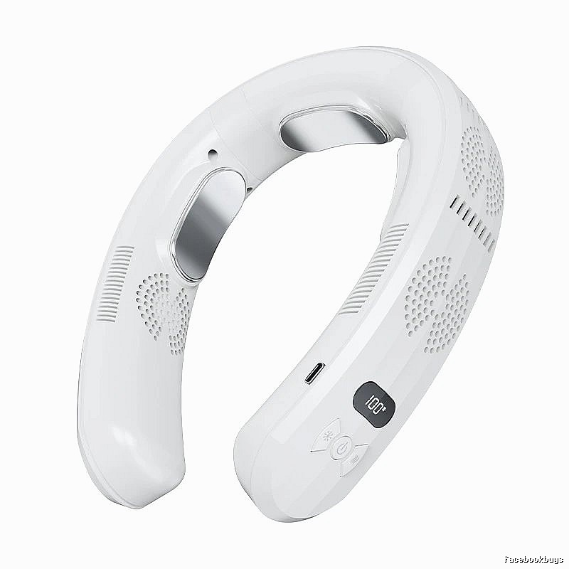 Personal Cooling Neck Fan White